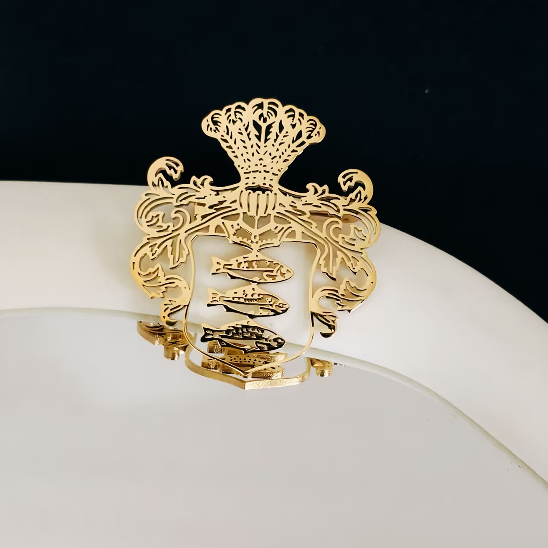 Tuxedo Lapel Pin - Personalisierte Brosche aus Edelstahl, Anstecknadel mit
