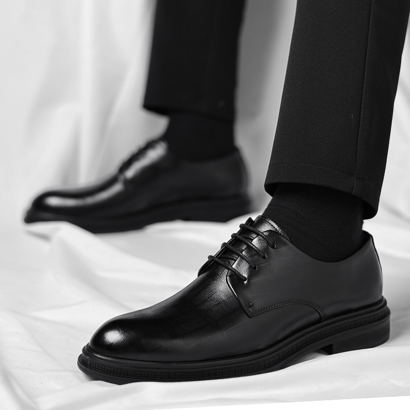 Herrenschuhe aus schwarzem, st – Men Formal Wear All Black Bewertung und Preis