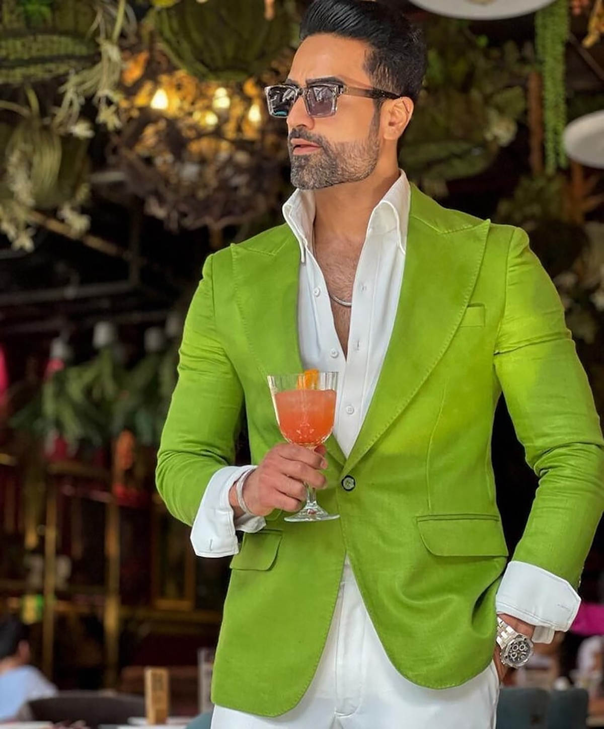 Hübscher grüner Hochzeits-Smok – Men Formal Wear Modern Bewertung und Preis
