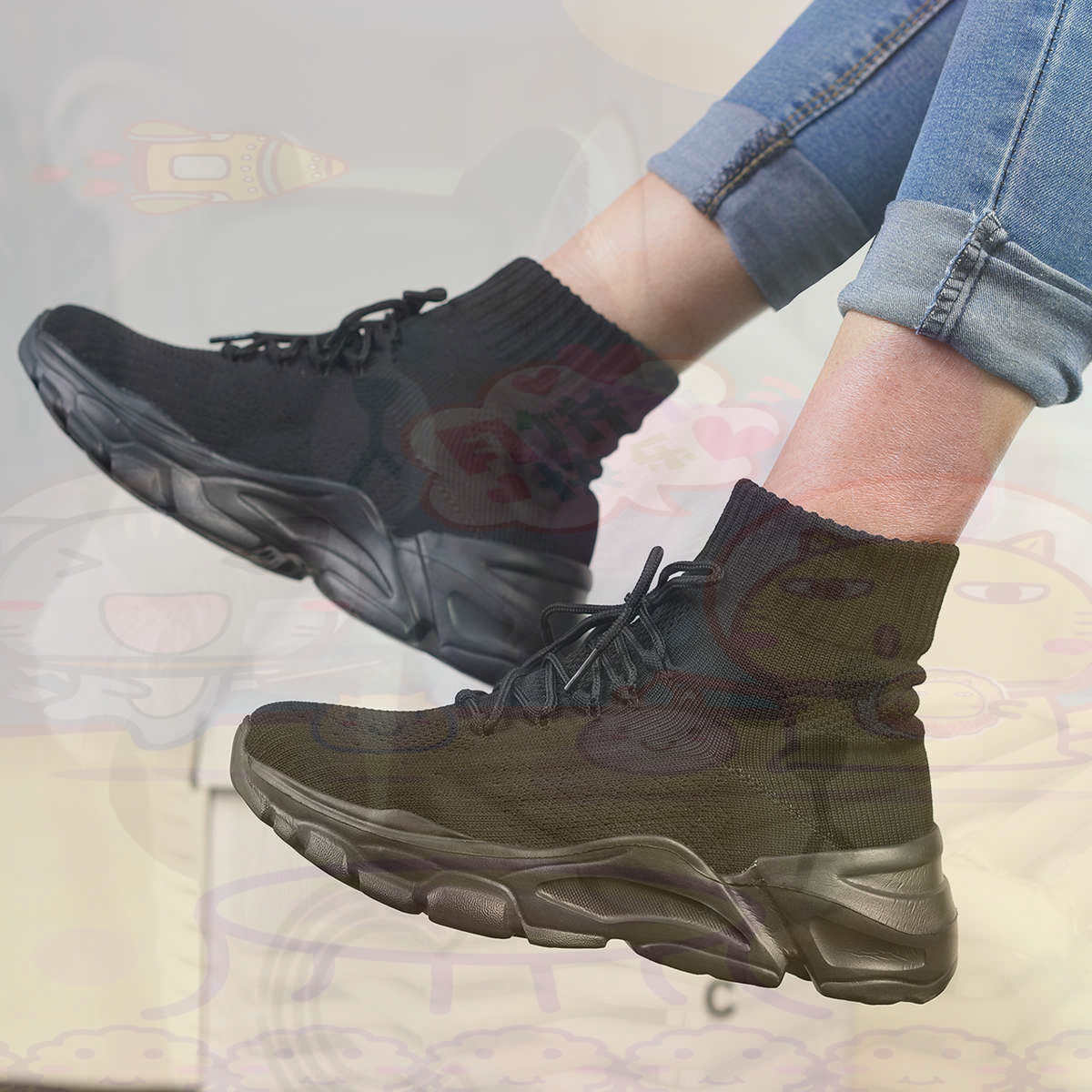 Erhöht die Körpergröße Sommer  – Men Formal Wear All Black Bewertung und Preis
